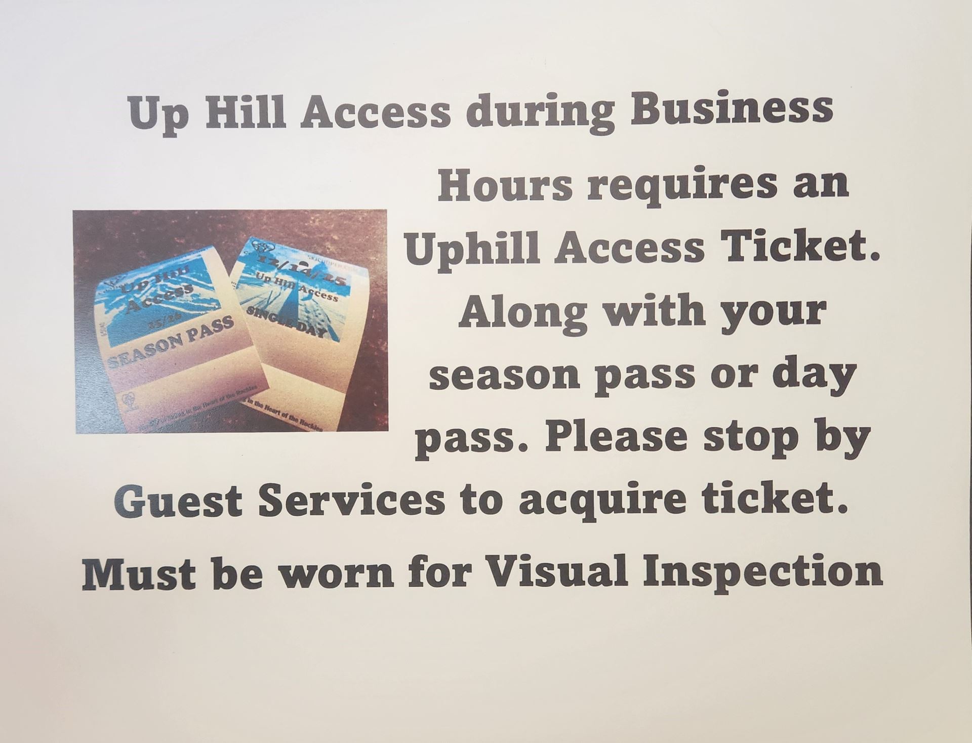 Picture for category Up Hill Access